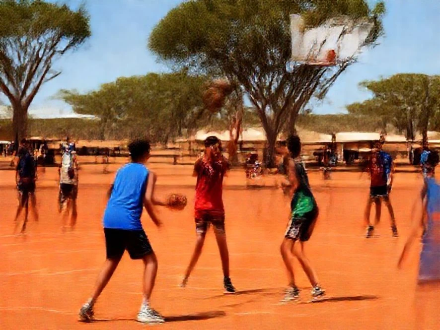 Youth programs in Gibson Desert